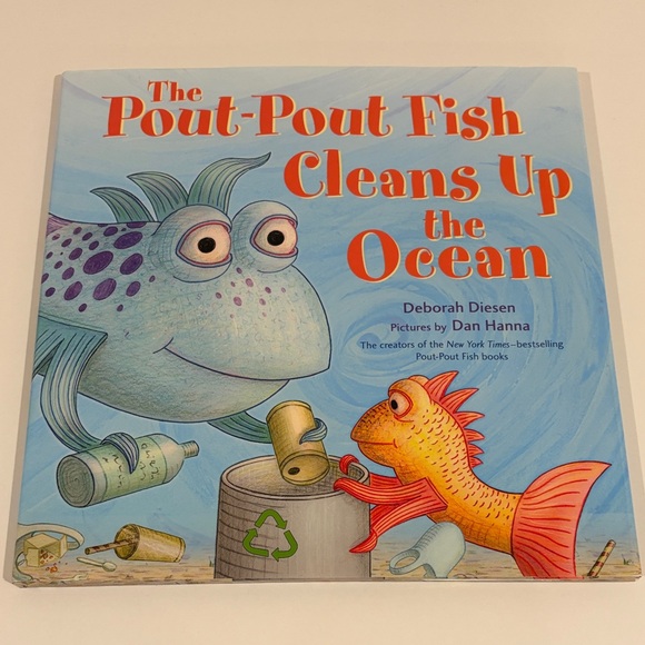 pout pout fish Other - The Pout-Pout Fish Cleans Up the Ocean Book Hardcover